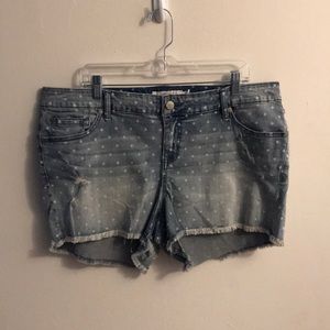 Torrid poke a dot shorts